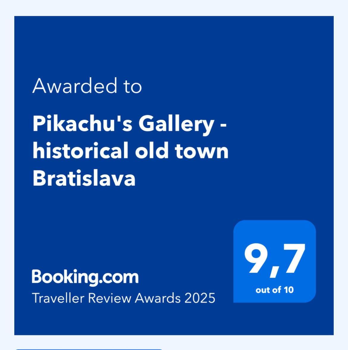 Pikachu'S Gallery - Historical Old Town Bratislava Esterno foto